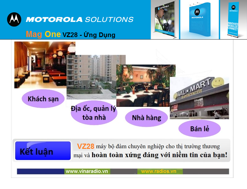 Máy bộ đàm Motorola MagOne VZ20